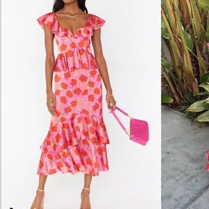 Show Me Your Mumu Reese Ruffle Dress